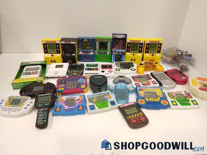 Mixed Handheld Electronic Video Game Lot