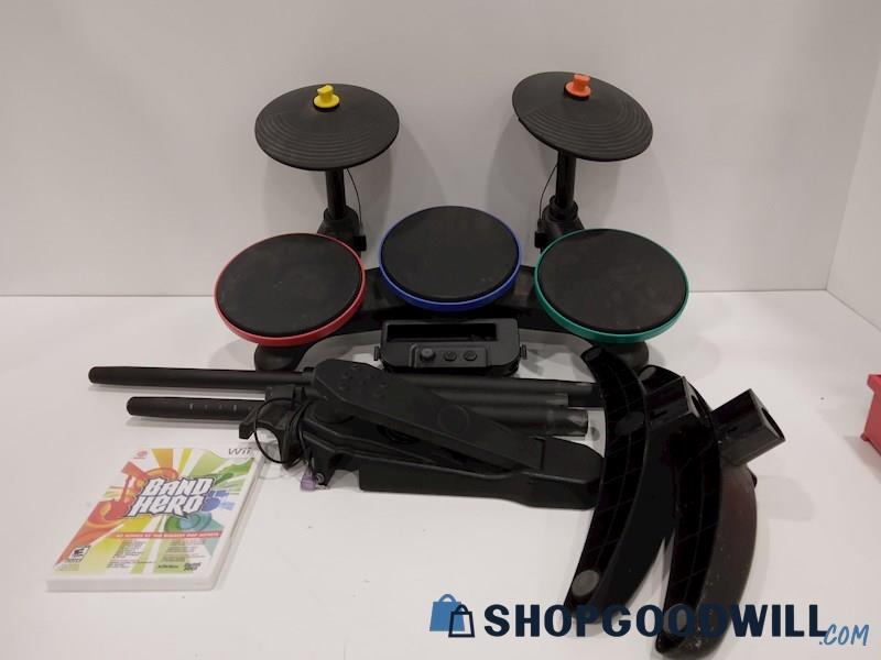 Band Hero Drum Set W/Game For Nintendo Wii