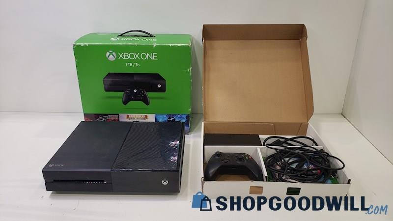 XBOX One Console w/Games, Cords, & Controller IOB 