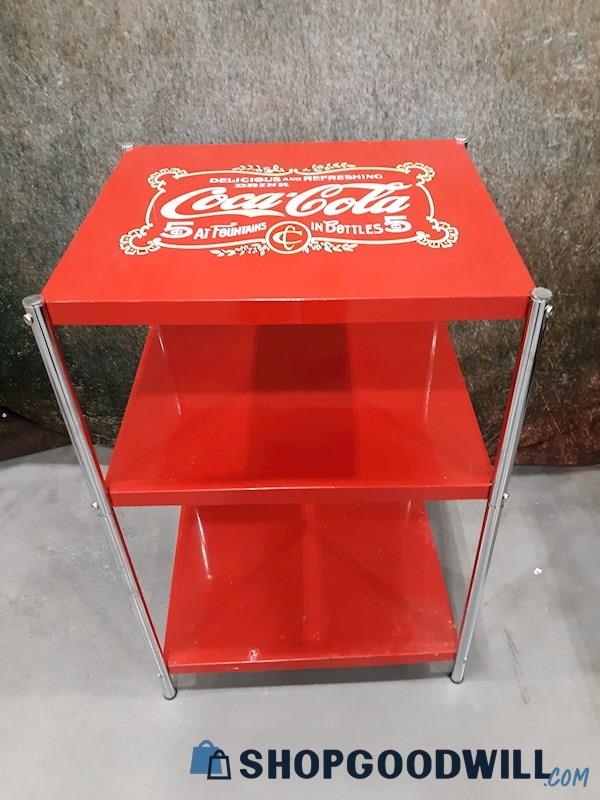 Coca-Cola Tall Metal Collector Stand - PICK UP ONLY 