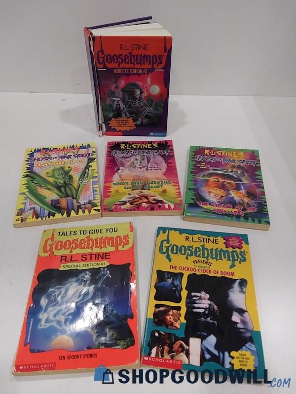 Assorted Goosebumps Special Editions Limited Editions Series Books By R.L. Stine
