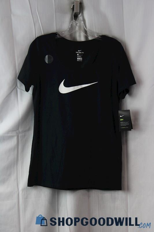NWT Nike Women's Black T-Shirt SZ L 