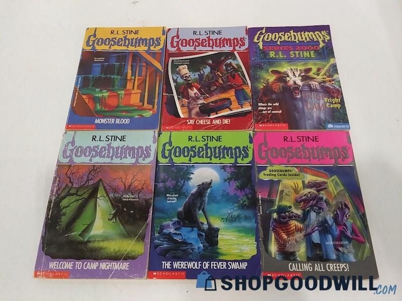 Goosebumps Book #3,4,8,9,14,50 Horror Mystery By R.L. Stine Paper Cover 