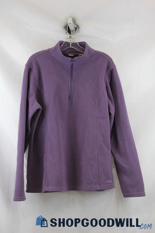 Cabela's Men's Purple 1/3 Zip Sweater SZ XL