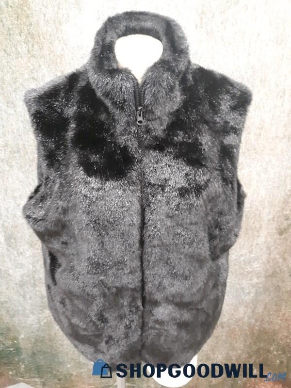Cejon Woman's Faux fur winter vest - Size XL 