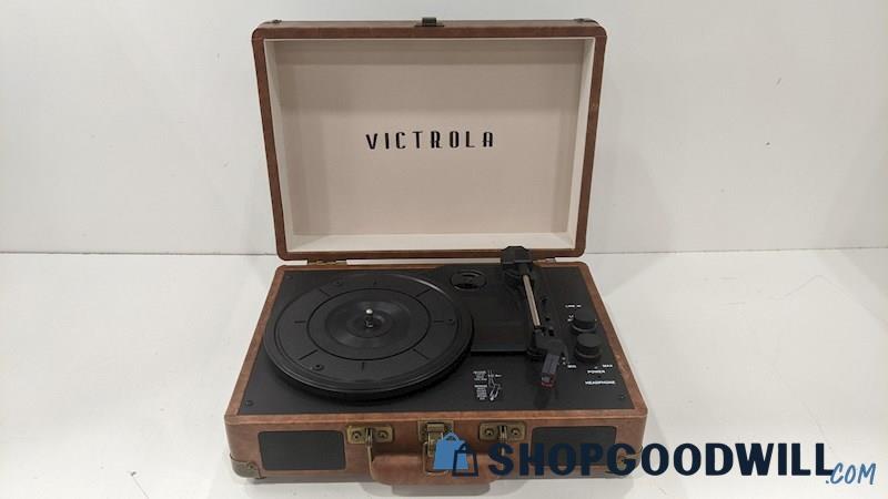 Victrola Vintage Bluetooth Turntable Model VSC-550BT ***UNTESTED***