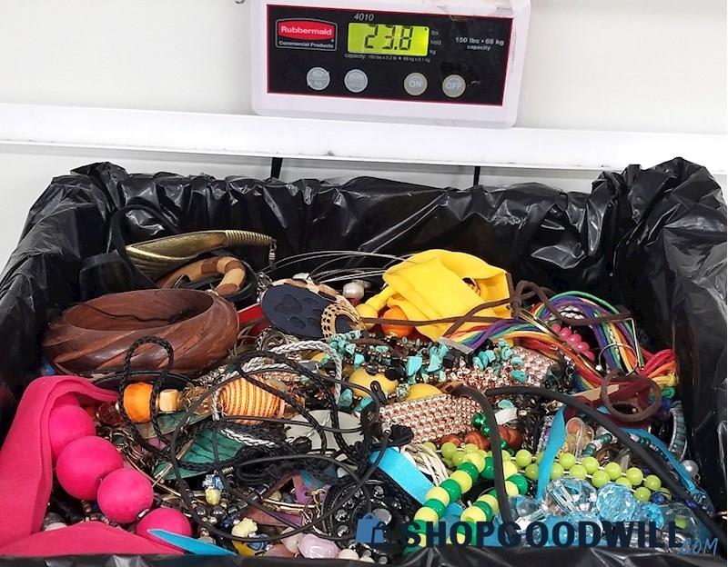 Broken Costume Jewelry & What Not's 23.8 pounds