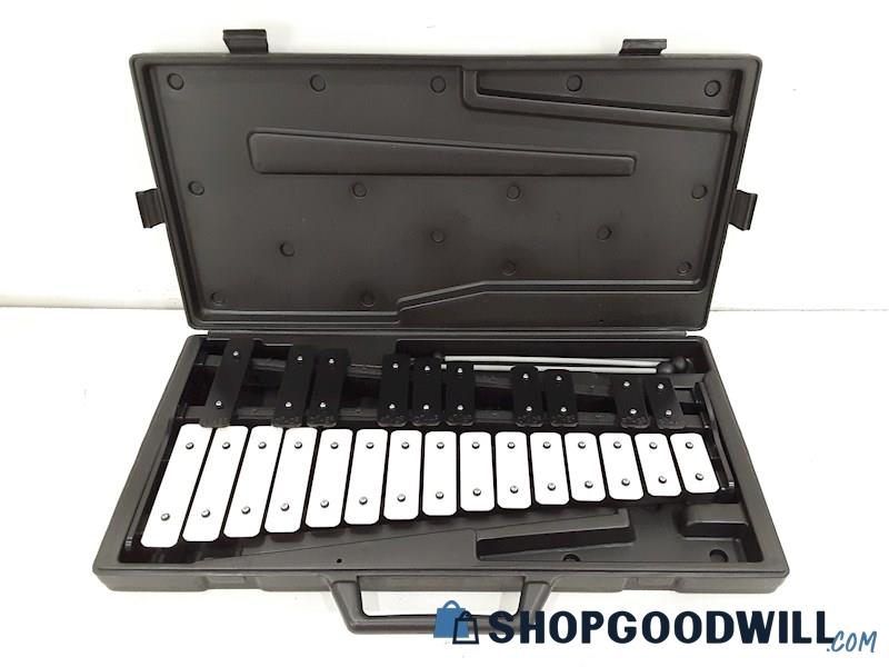 CB Black & White Xylophone 25 Key w/Mallets & Case