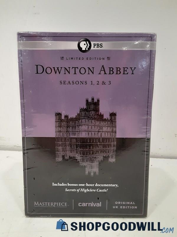NIB SEALED Downtown Abbey Seasons 1-3 2012 DVD Set