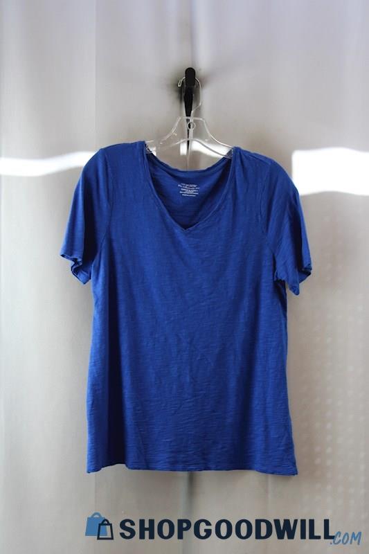 Chicos Women's Blue T Shirt SZ 1