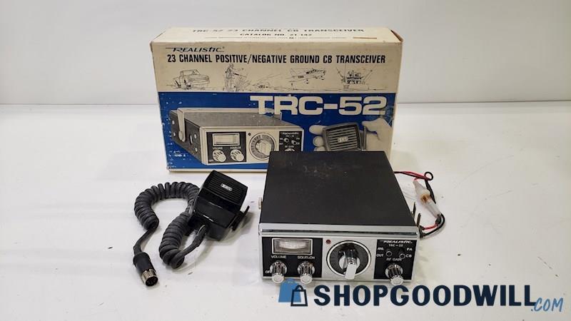 Realistic TRC-52 23 Channel CB Transceiver 