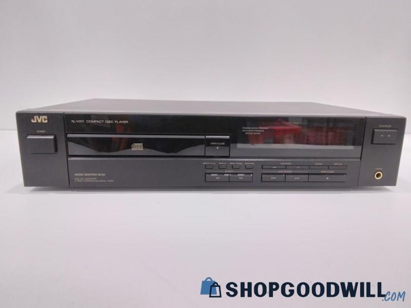 JVC XL-V211 Compact Disc CD Player-Tested/Works