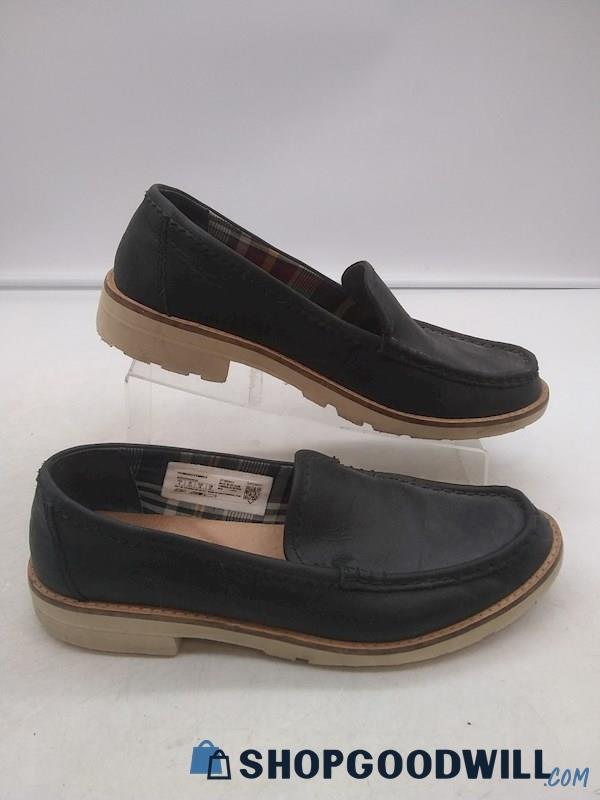 Sperry Women's Black 'Annie' Slip On Loafer Shoes SZ 8