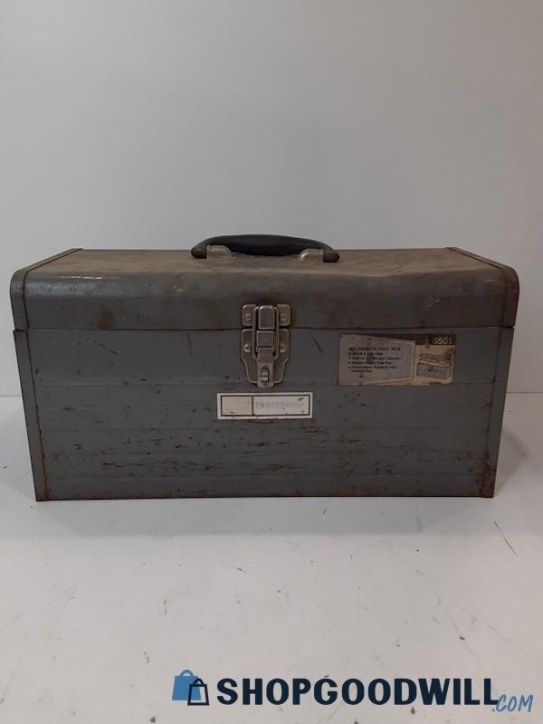 Vintage Gears Craftsman Mechanics Tool Box 18x8x9