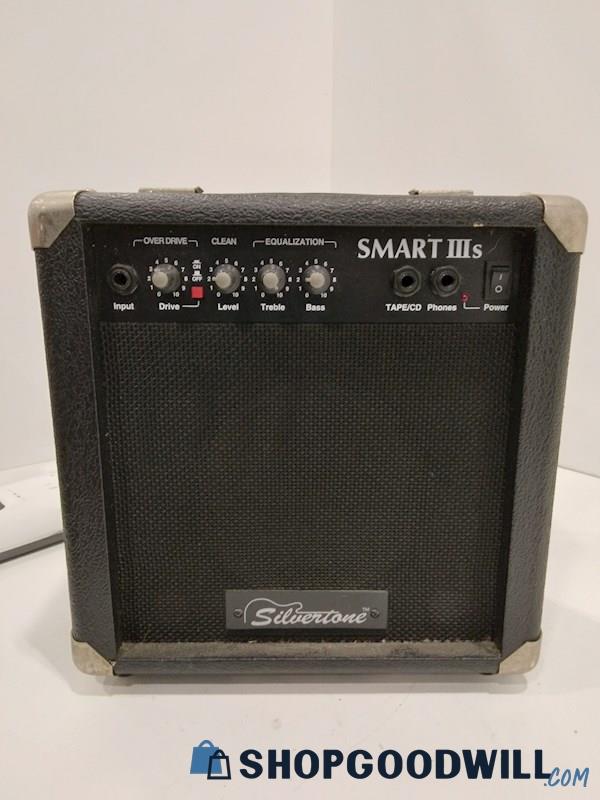 Slivertone SMART IIIs Guitar Amplifier-Powers on