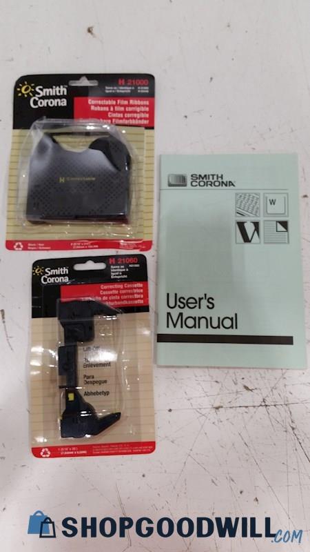 Smith Coroma Correcting Film Ribbons & Cassette W/ Manual 
