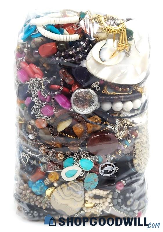 Natural Elements Costume Jewelry Grab Bag 7.2 Lbs 