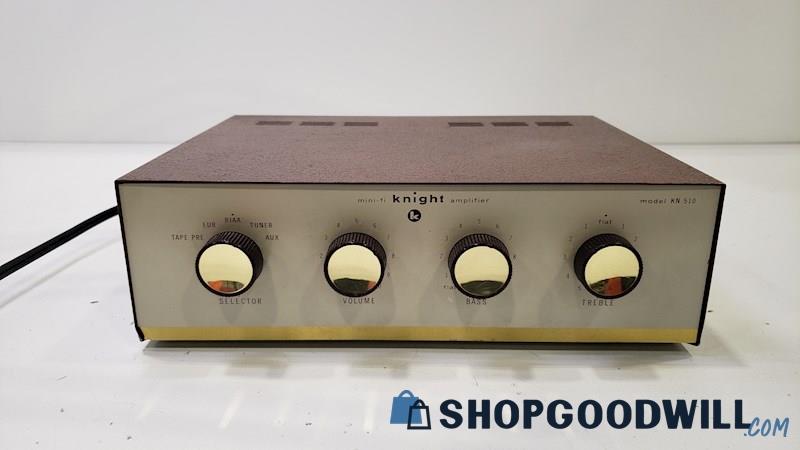 Vintage Knight KN510 Mini-Fi Tube Amplifier - Powers On