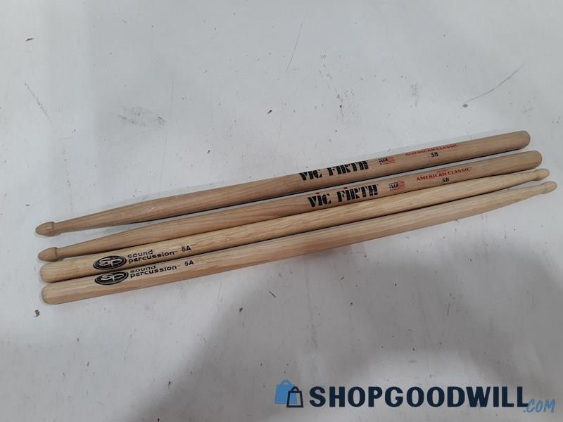 Sound Percussion and Vic Firth Drum Sticks