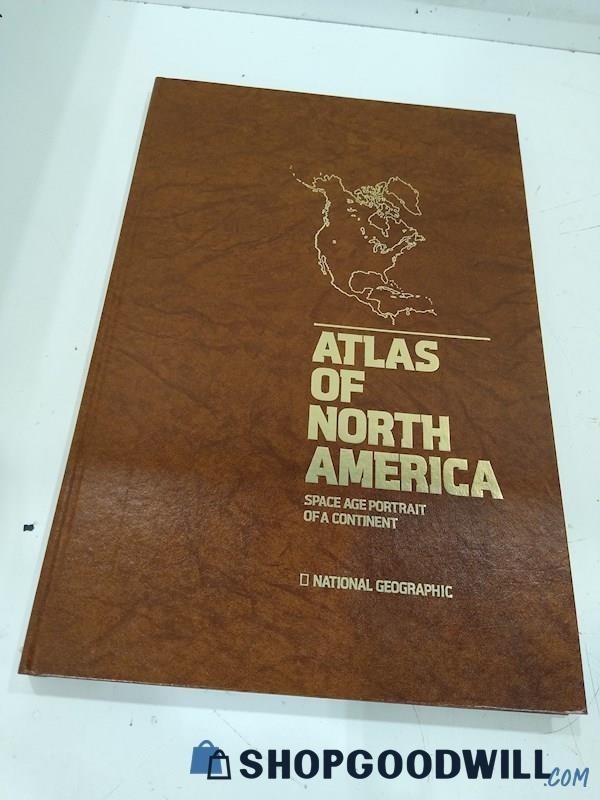 National Geographic Atlas Of North America Map Book 