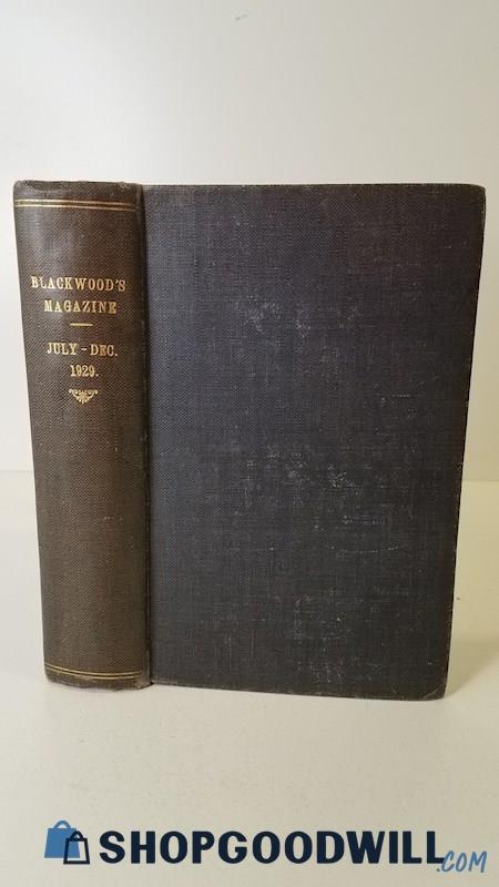 Antique 1929 Blackwood's Magazine Vol. CCXXVI July-December Edinburgh/London