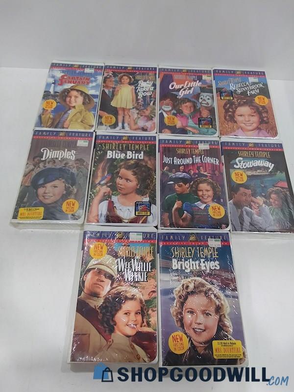 Shirley Temple Exclusive Color Versions 10PCS #1,2,4,9,11,13,14,15,17,19 Sealed