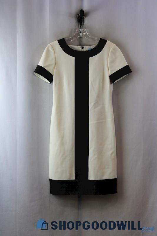 Antonio Melani white and black Women's Dress SZ 0