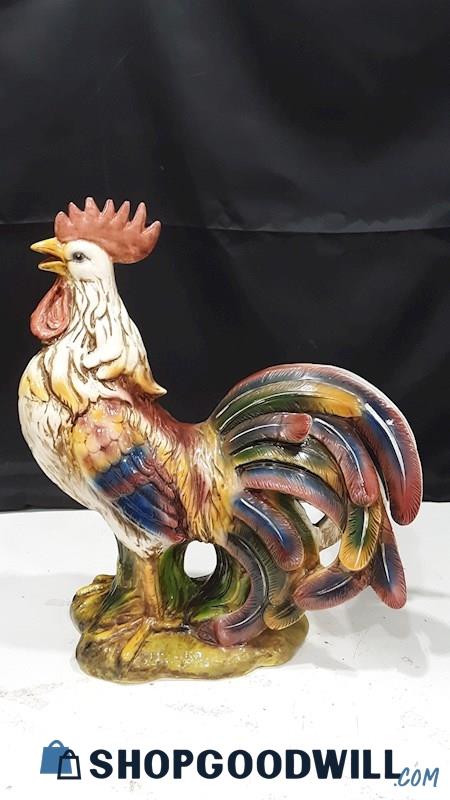 Unbranded Rooster colorful ceramic chicken figurine 20