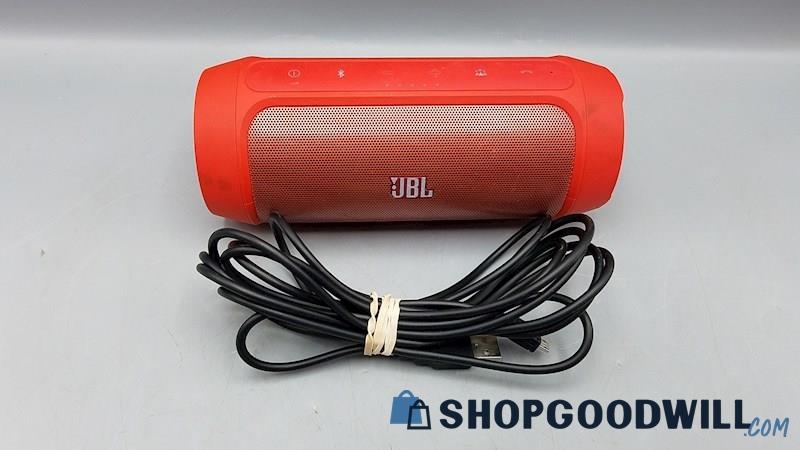 JBL Charge 2 Red Portable Bluetooth Speaker - Tested