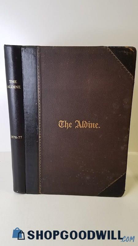 Antique 1976-7 Centennial Ed The Aldine: The Art Journal Of America v.8 HC Mag