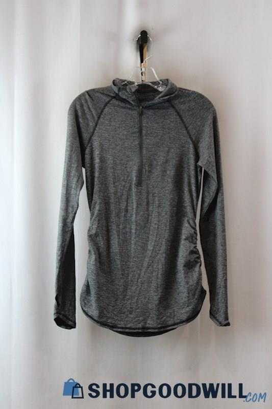 The North Face Women's Black Heather Active Top/shirt SZ-S