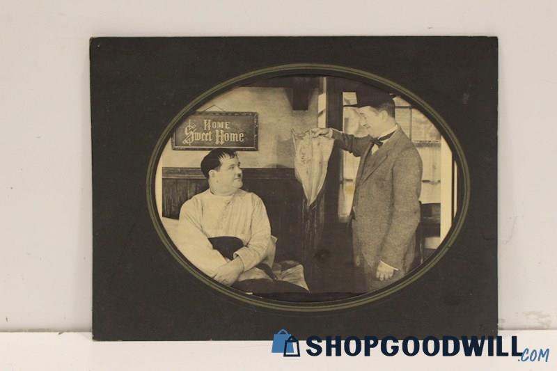 Vintage Photographic Print from 1935 'Laurel & Hardy' Unsigned, Un-Framed