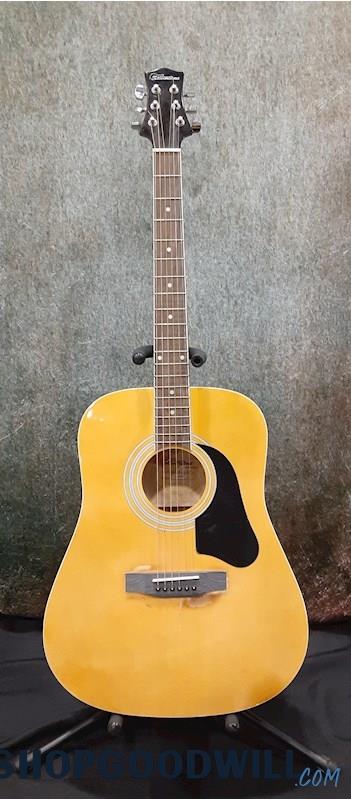 Silvertone Pro Series SD3000PK 6 String Acoustic Guitar SN#CA019034