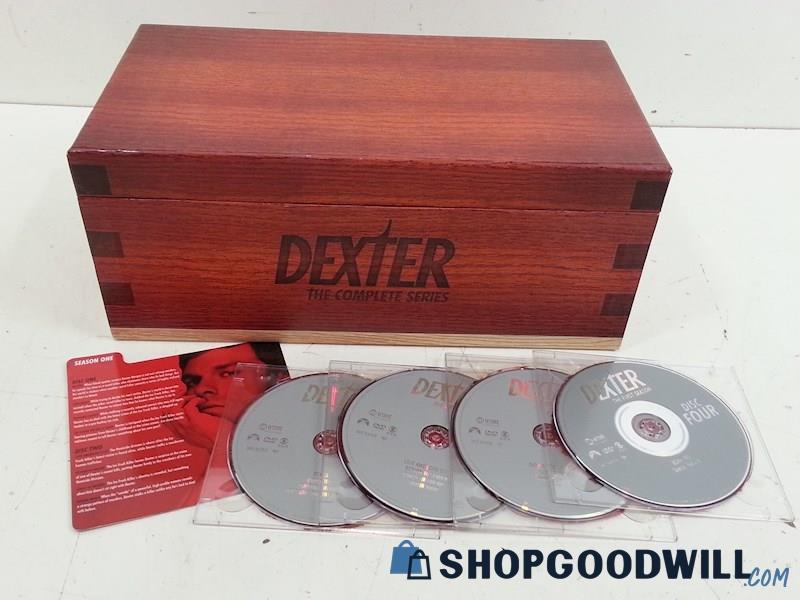 Dexter On DVD Seasons 1 - 8 W/Bonus Disc 33 Disc Set W/Storage Organizer