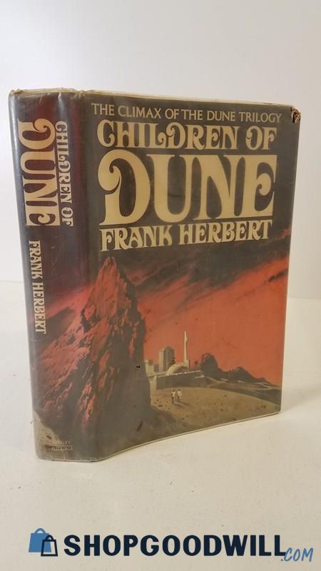 Vtg 1976 1st Ed 10th Print Children Of Dune HC Frank Herbert SF Classic