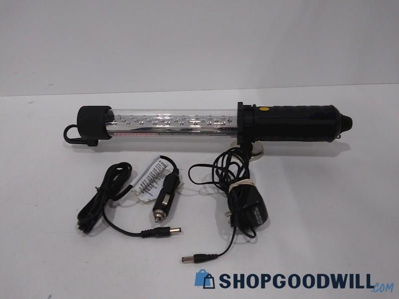 Craftsman 2 Way Flashlight Rechargeable W/ Cords PWRS ON 