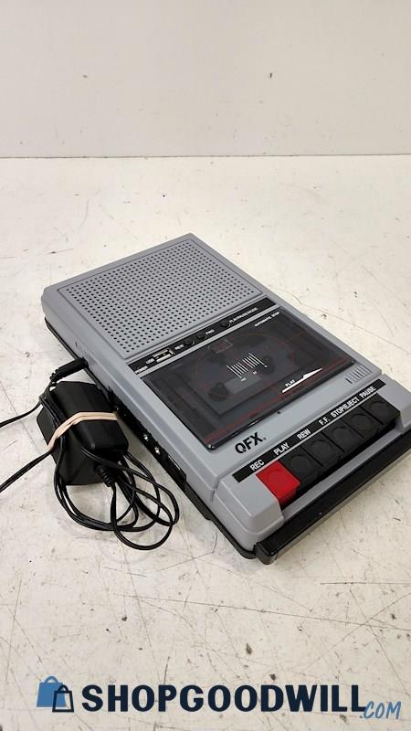 QFX Retro-40 Cassette Recorder and Player 