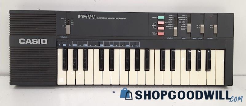 Casio PT-100 Electric Keyboard IOB - No Power *PARTS & REPAIR*