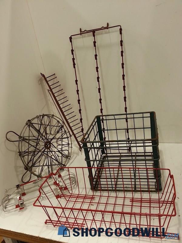 Wire Baskets Wire Wheel Clipper Frames & Hangers Unbranded PICKUP ONLY