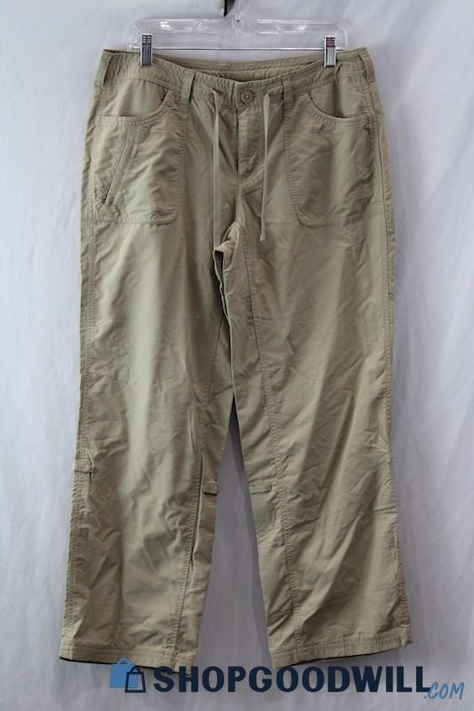 The North Face Women's Tan Draw String Waist Convertible Pant SZ 12 