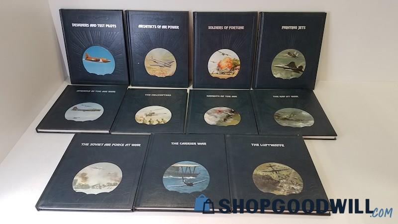 Vtg 1981-5 Time-Life The Epic Of Flight HC Aviation/Airplanes History Lot 11pc