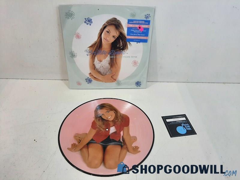 Britney Spears Baby One More Time Picture Disc Like New 2018 Re-issue