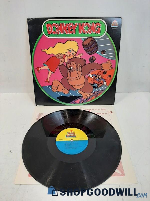 Donkey Kong Goes Home LP Like New 1983 Nintendo of America KSS 5037