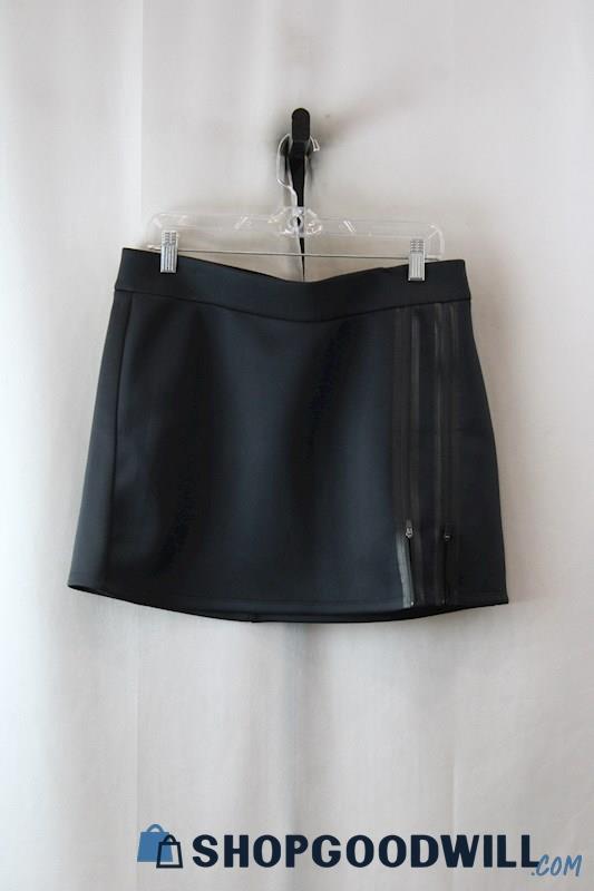 Fabletics Women's Black Zipper Embellished Active Skirt sz L