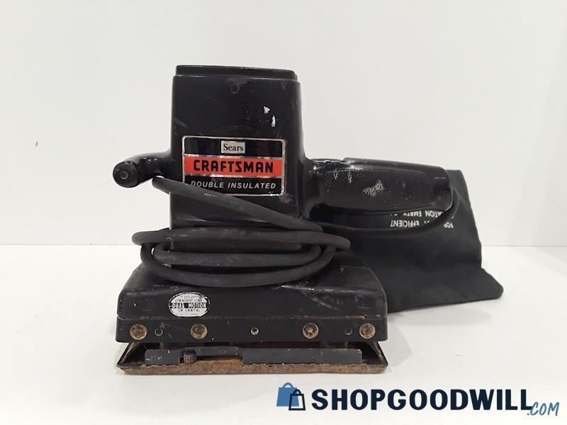 Craftsman Double Insulated Pad Sander Model 315.11650 