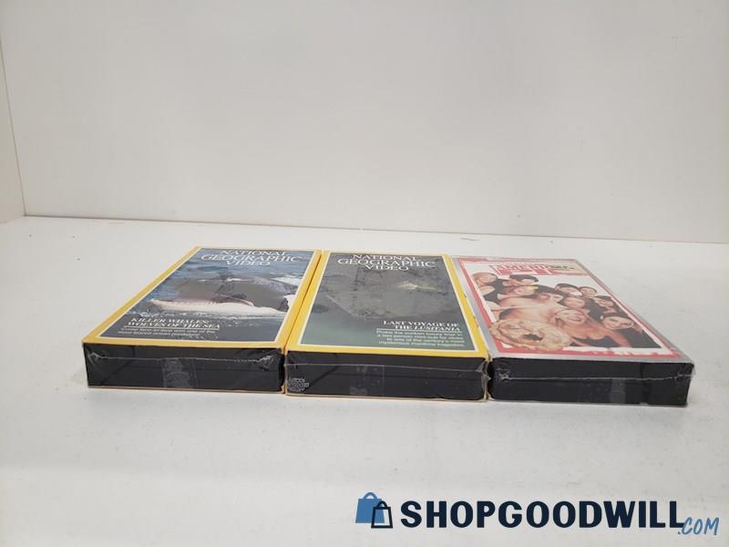 National Geographic & American Pie VHS Tapes 