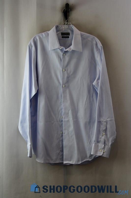 Calvin Klein Men's Blue Button Up Shirt sz 16.5x34/35