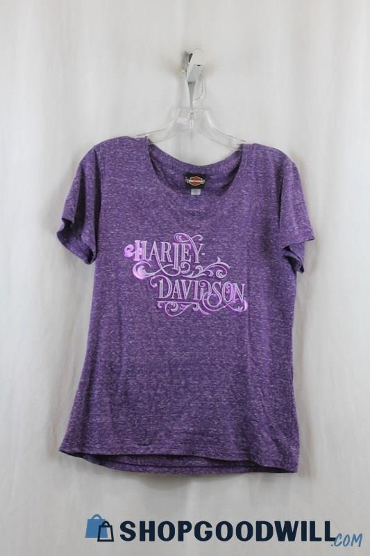 Harley Davidson Women's purple T-shirt Sz M