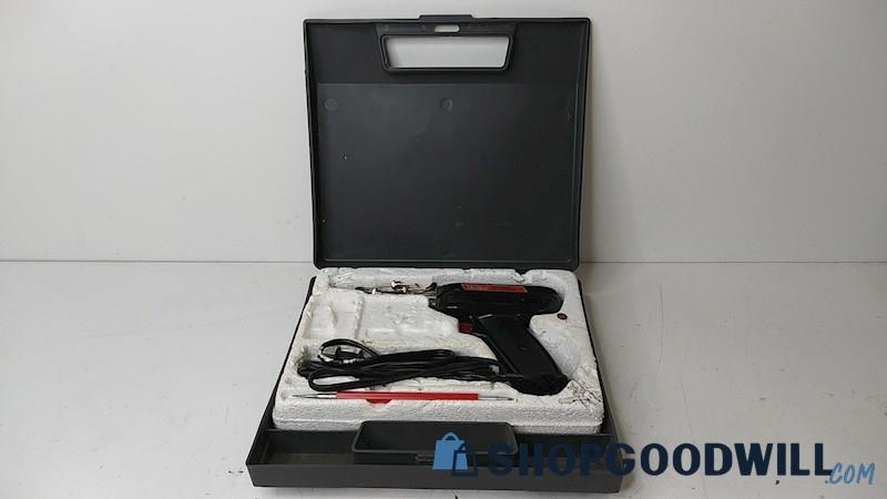 3lbs Weller Universal Soldering Gun 140/100 Watts Model 8200 w/Case+ (Powers On)