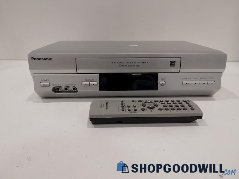 Panasonic PV-V4535S VCR W/Remote-Tested